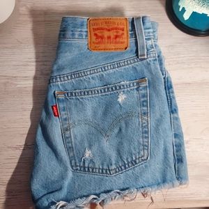 Levi Strauss Cutoff Jean Shorts